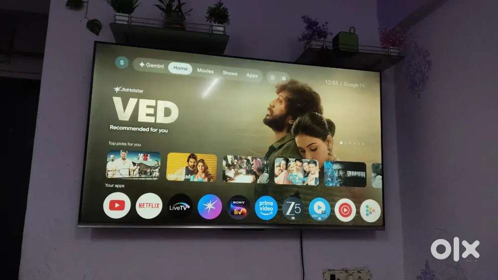 Haier company 55 inch with remote