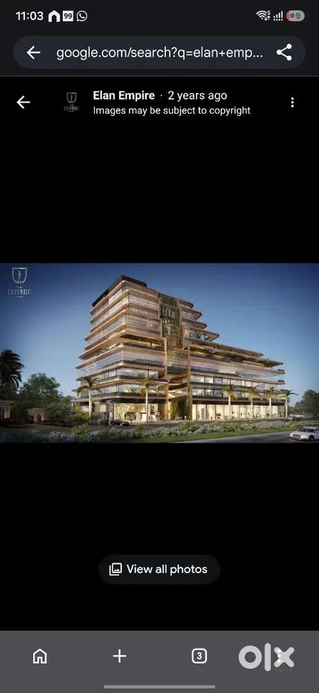 Retail Shop in Elan Empire sector 66 Gurgoan