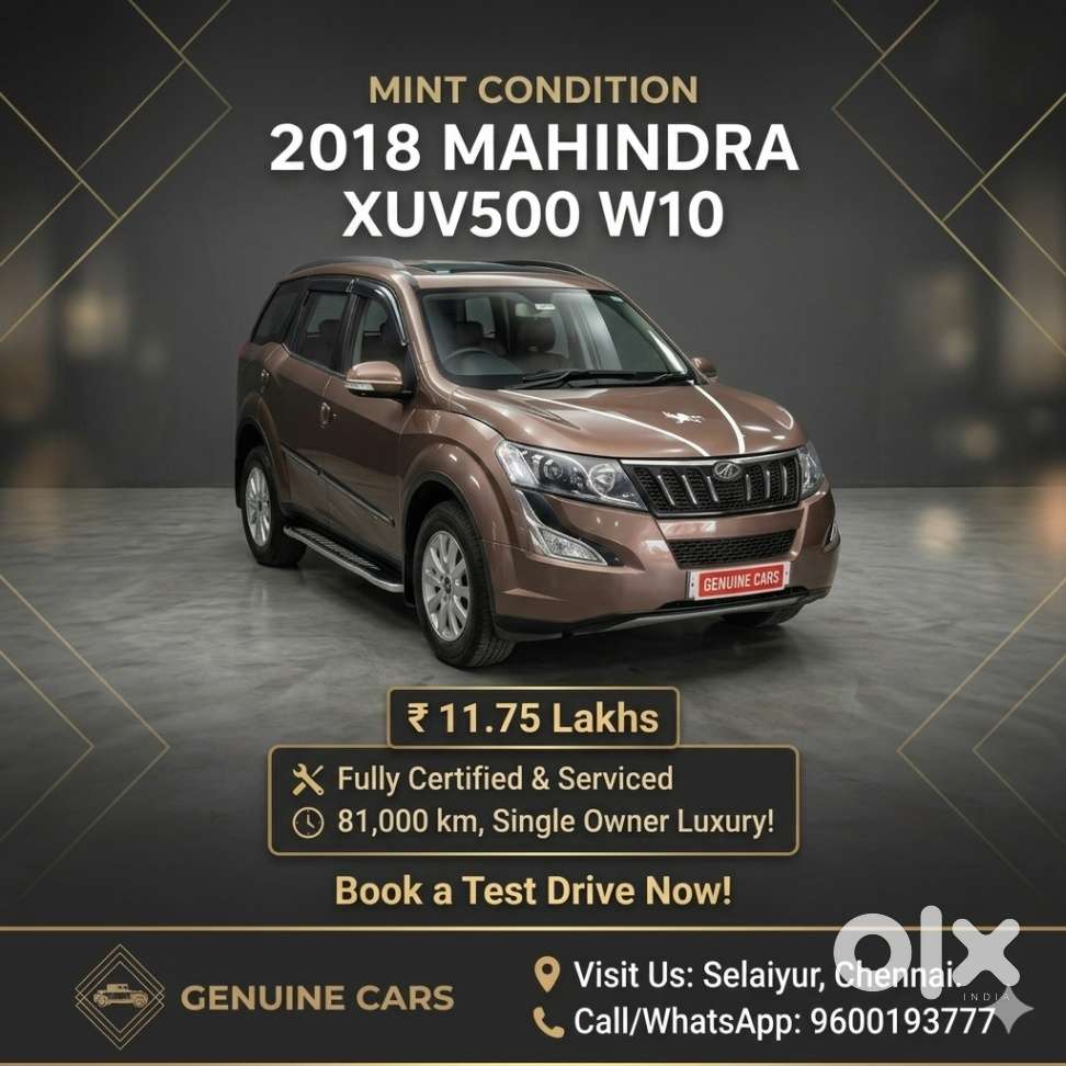 Mahindra Xuv500 W10 2wd, 2018, Diesel