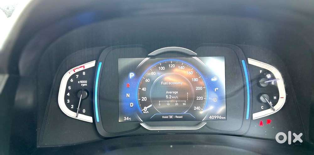 Hyundai Creta 1.4 Sx (o) Turbo Petrol Dct, 2022, Petrol