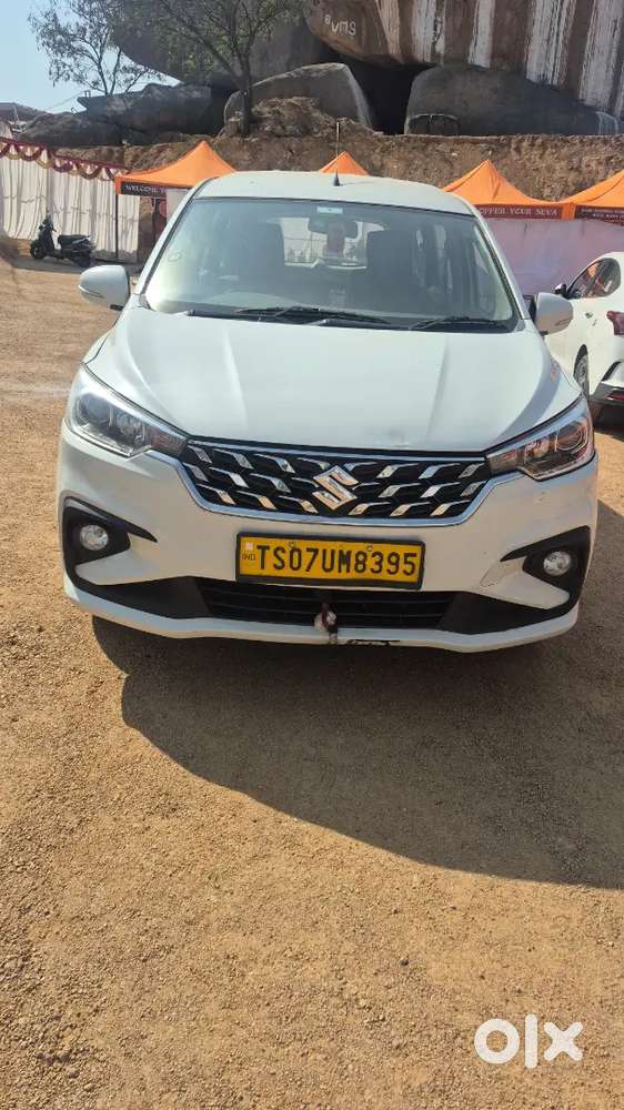 2023 Oct Model Ertiga Zxi Cng For Sell In Hyderabad Finance Car 700000