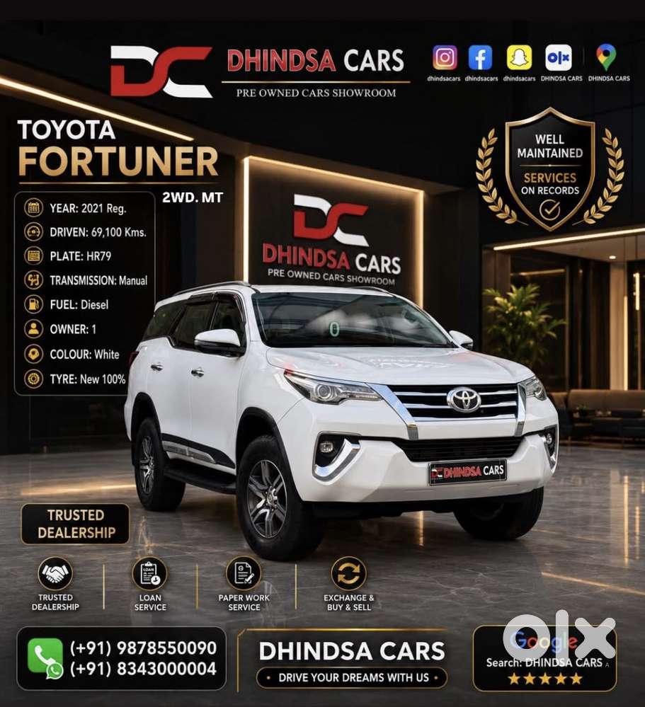 Toyota Fortuner Sigma 4 At Diesel, 2018, Diesel