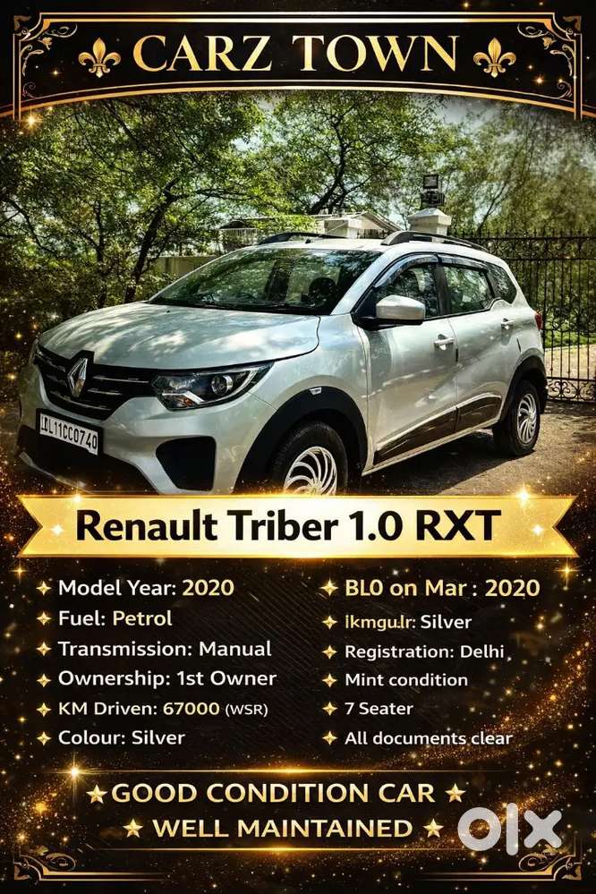 Renault Triber 2020 Petrol 70000 Km Driven