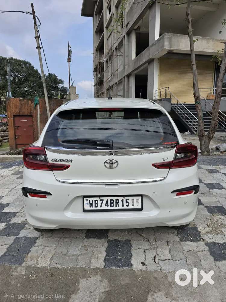 Toyota Glanza Top Model 2024 Under Company Warranty
