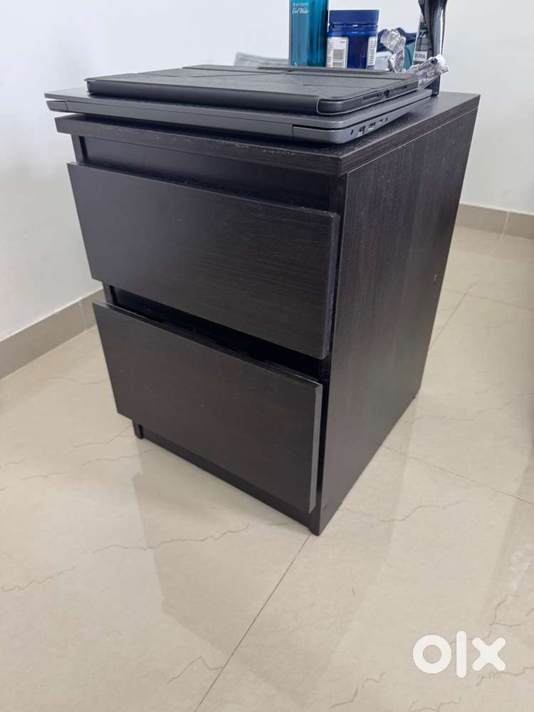 Bedside Table with 2 drawers