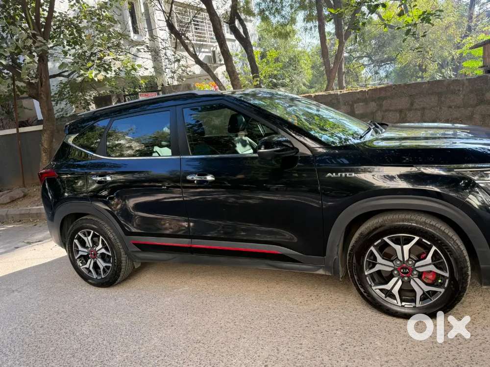 Kia Seltos Black Car In Excellent Condition Very Well Maitained, Ap