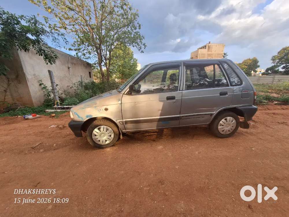 Maruti 800 – 2003 Model  3rd Owner  Good Condition