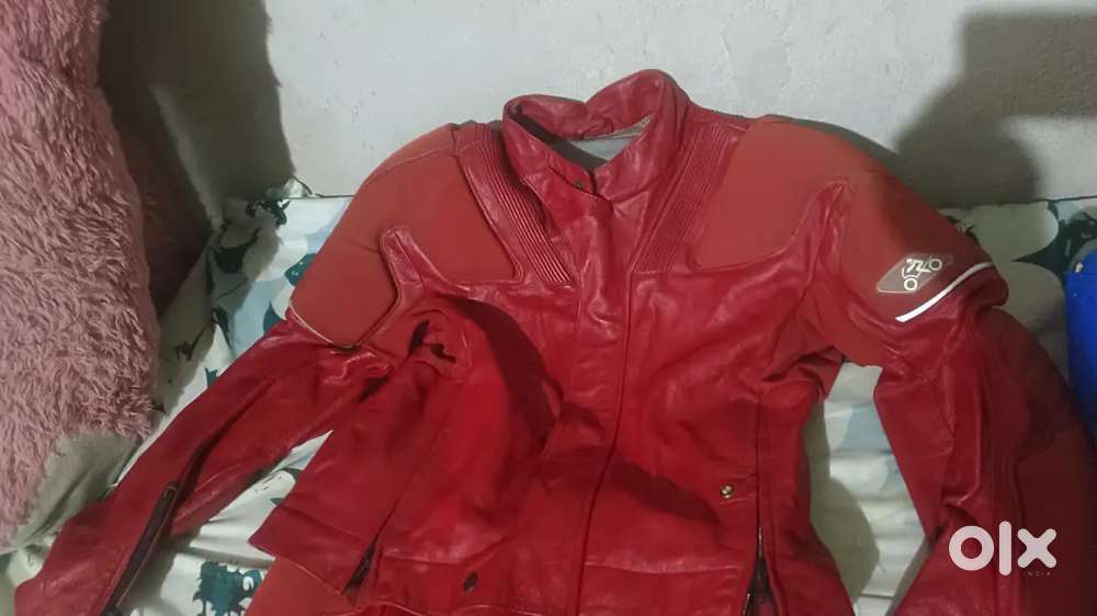 Bike Riding leather suit Jecket with Pant