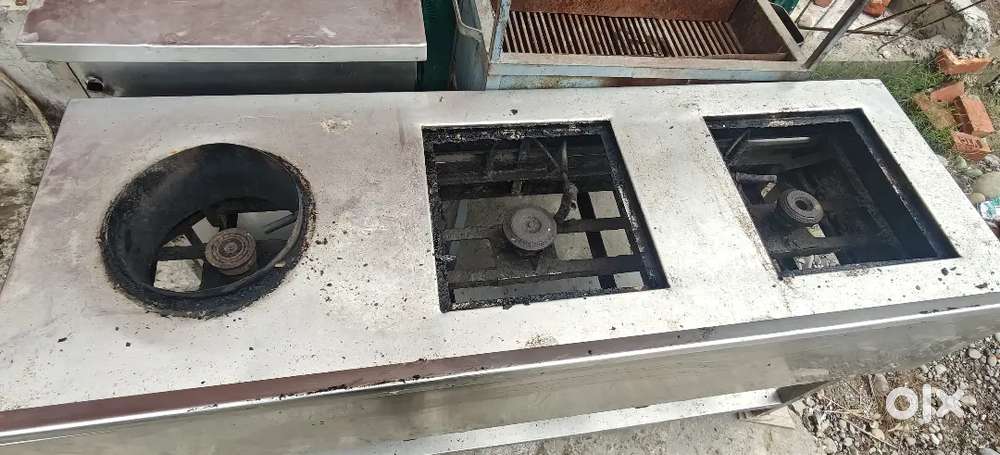 Bhatti 3 burner steel