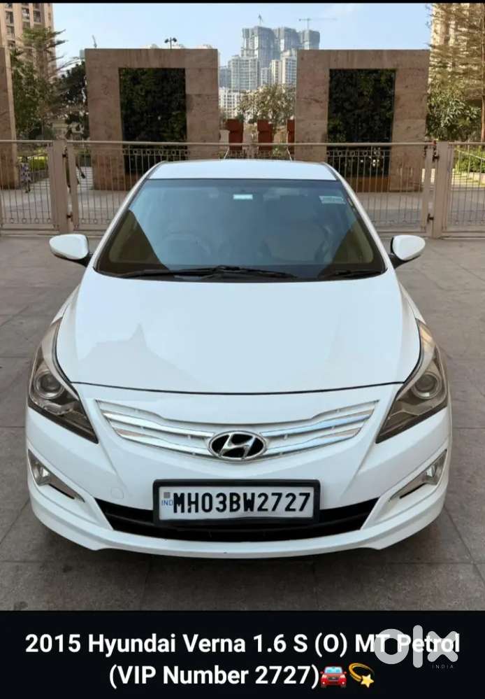 Hyundai Fluidic Verna Petrol Vip No 2727