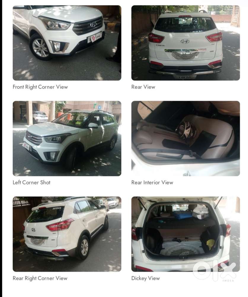 Creta 1.6 Sx Diesel Manual  Single Owner  Beast  63 Km  2016