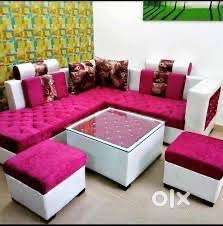 Today offer buy new sofa 8490, L size sofa 14990/-Emi dbjdbdd