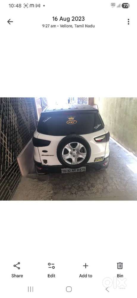 Ford Ecosport 2014 Petrol 95000 Km Driven