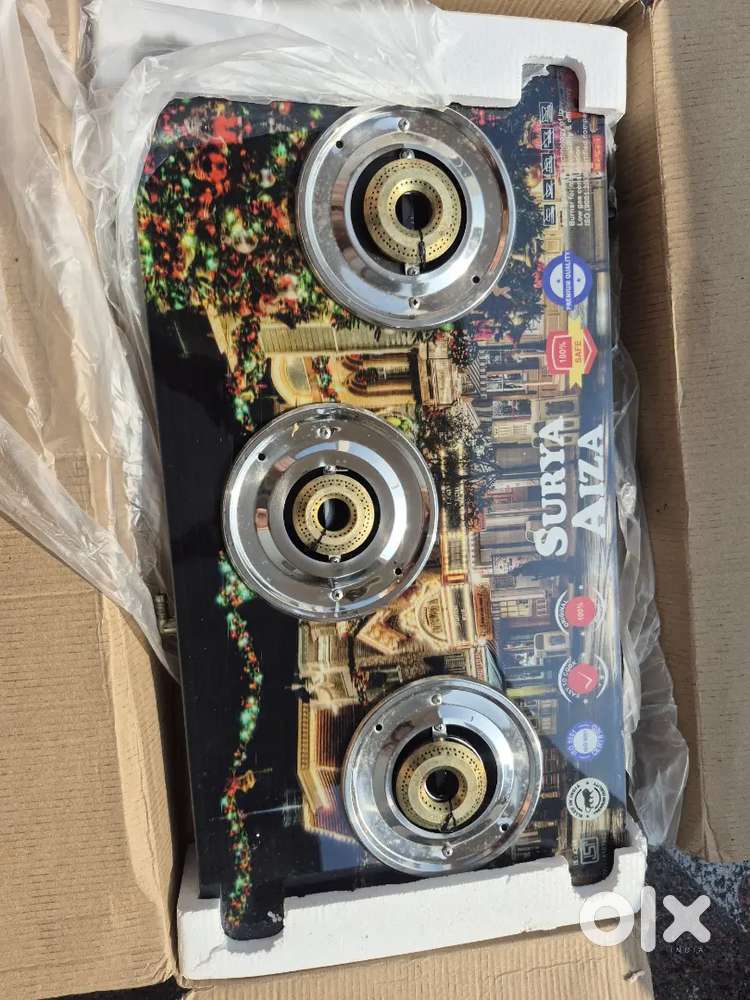 New Surya 3 burner stove