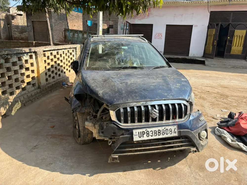 Maruti S-cross 2021 Alpha (top Model) – Accidental Car For Sale