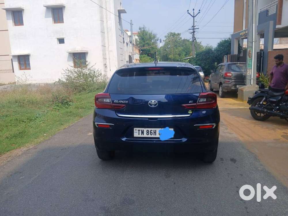 2023 Toyota Glanza E (petrol) – Showroom Condition With ₹70k+upgrade