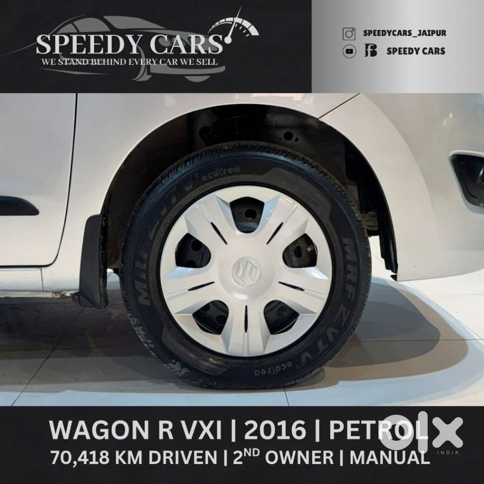 Maruti Suzuki Wagon R Vxi, 2016, Petrol