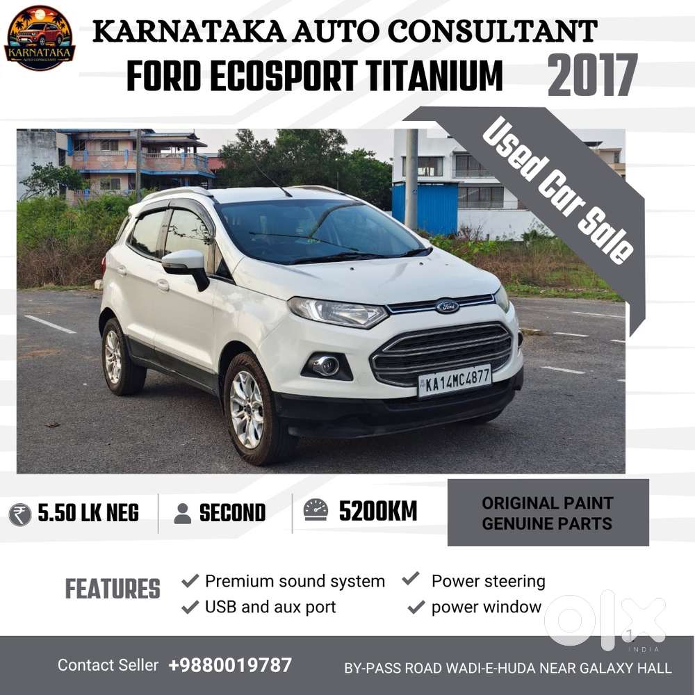 Ford Ecosport 1.5 Diesel Titanium, 2017, Diesel