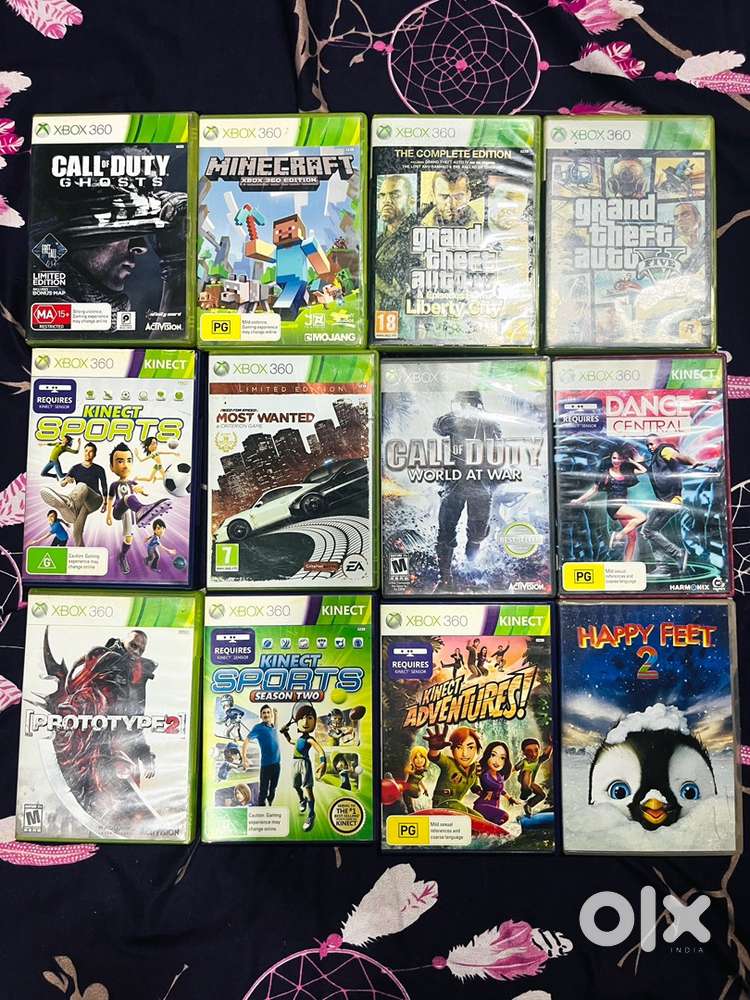 Xbox360 12 cds bundle original