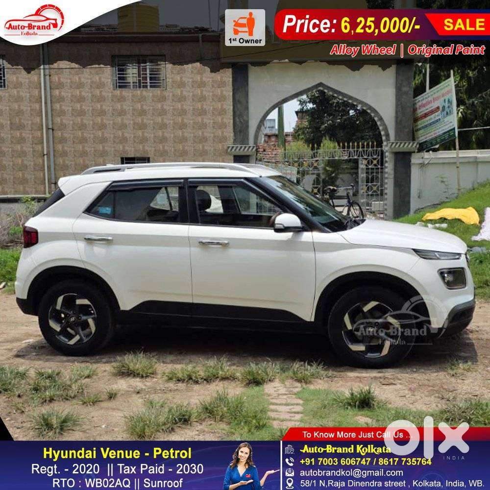 Hyundai Venue Sx (o) Mt 1.0 Turbo, 2020, Petrol