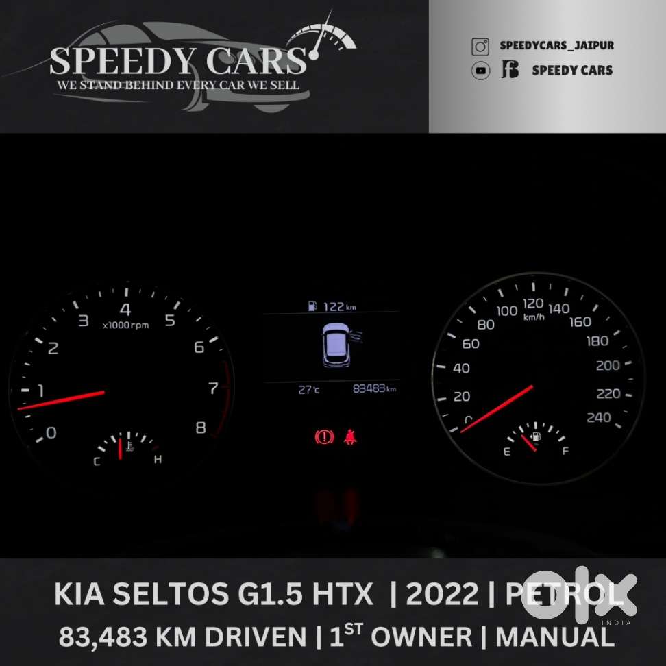 Kia Seltos Htx G, 2022, Petrol
