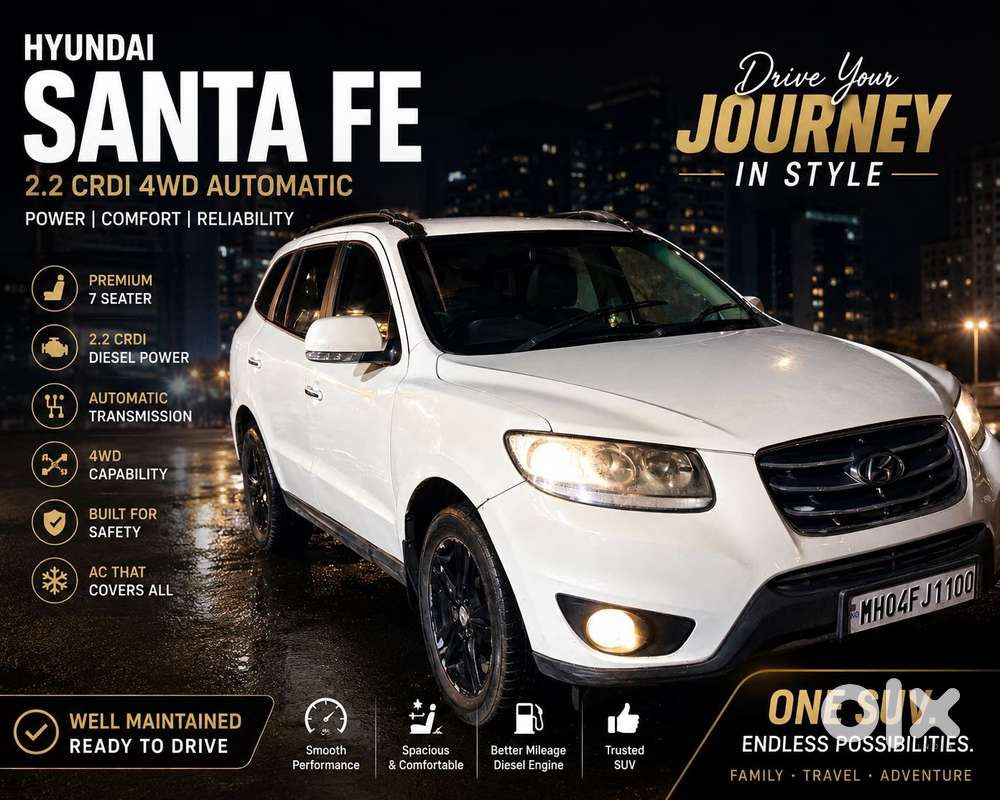 Hyundai Santa Fe 4x4, 2011, Diesel