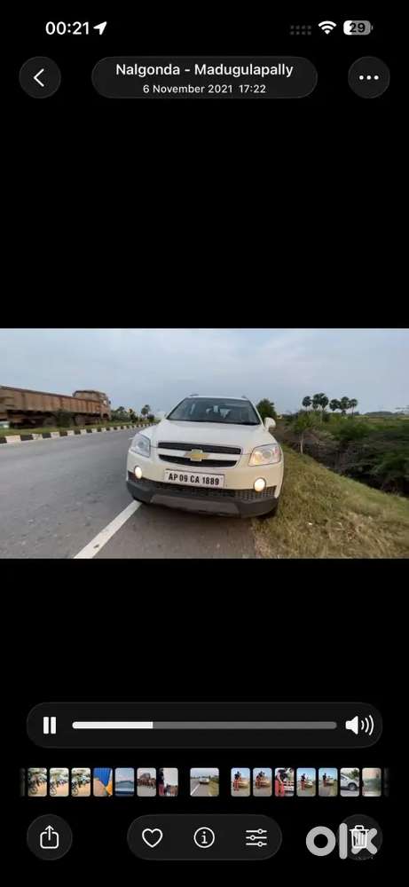 Chevrolet Captiva 2009 Diesel 80000 Km Driven