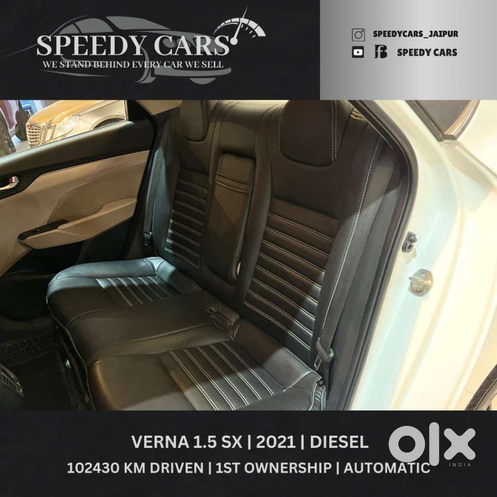 Hyundai Verna 1.5 Sx Diesel At, 2021, Diesel