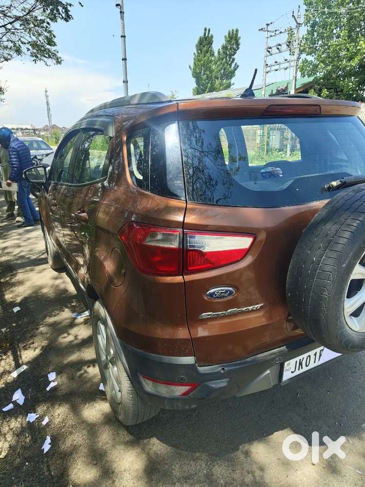 Ford Ecosport Titanium Push Button 2018 Diesel Well Maintained