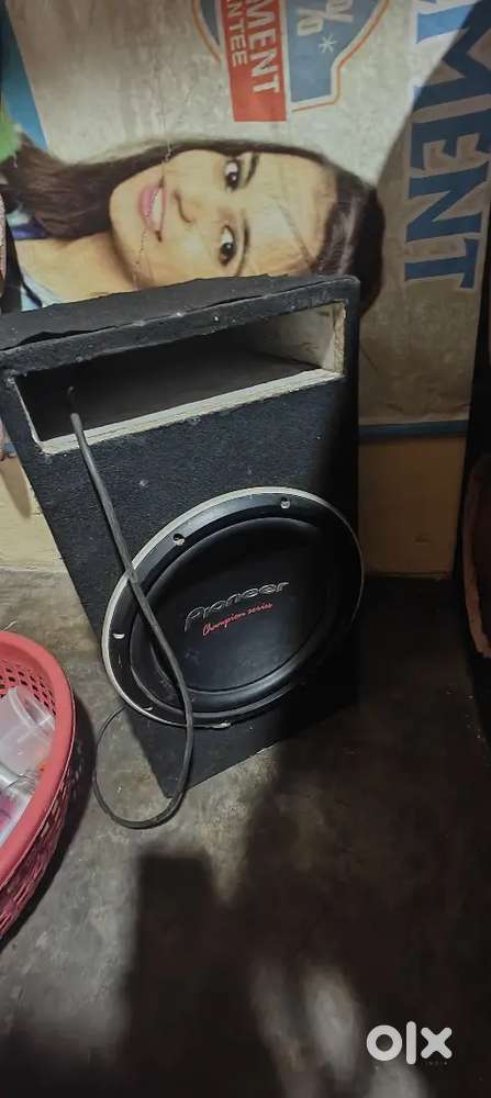 Pioneer champion 500 RMS 12 subwoofer all original