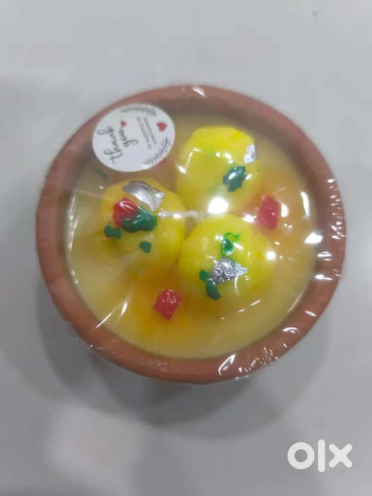 Rasmalai Candle