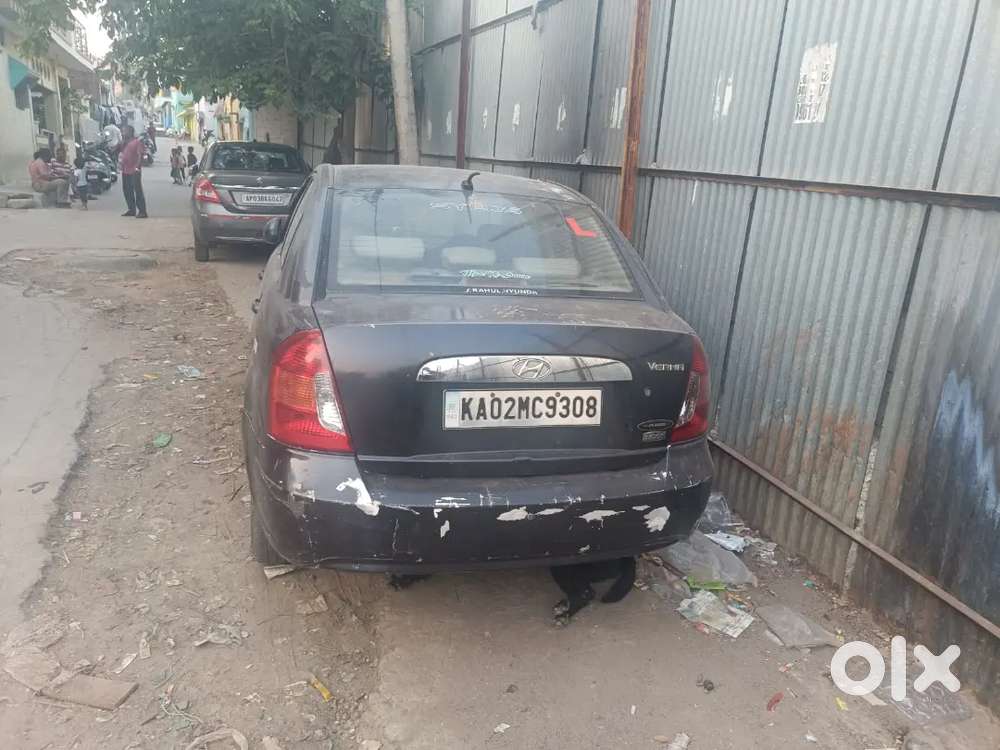 Hyundai Verna 2008 Petrol 118000 Km Driven 2028 Fc Insurance 1party Ru