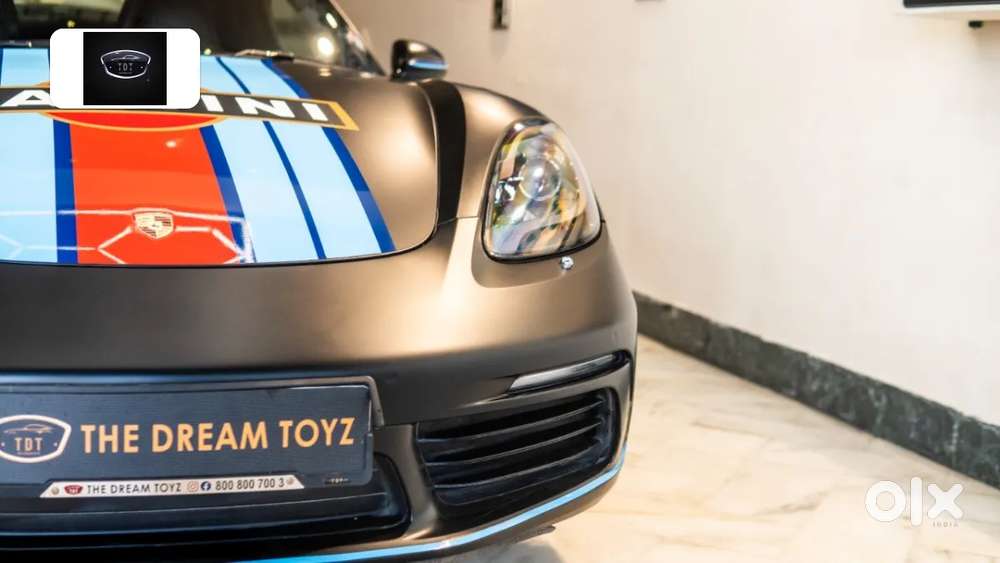 Porsche 718, 2017, Petrol