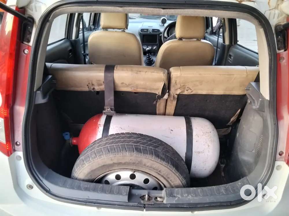 Maruti Suzuki Ritz Lxi  Nov 2015  Petrol + Rto Approved Cng  White