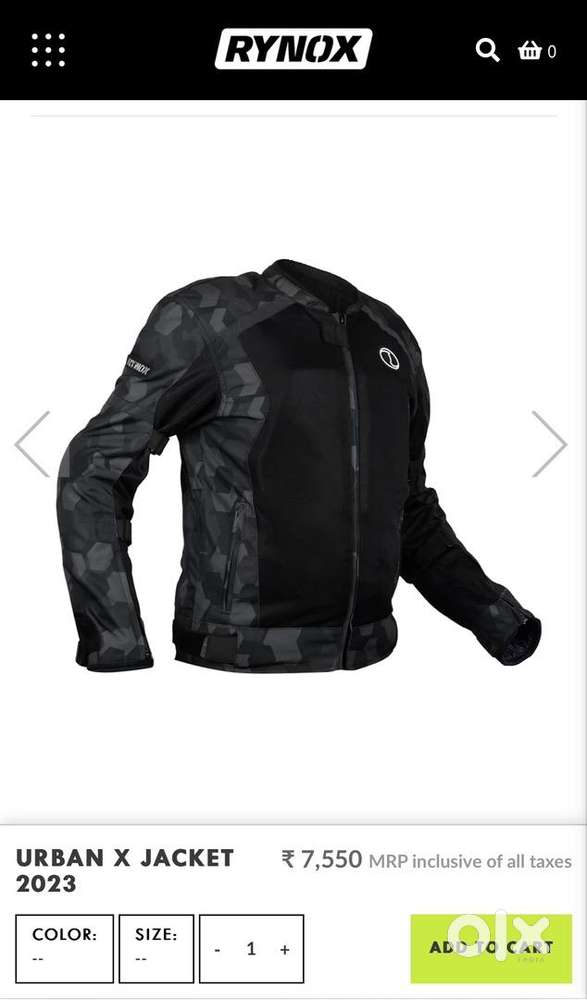 Riding on sale jacket olx