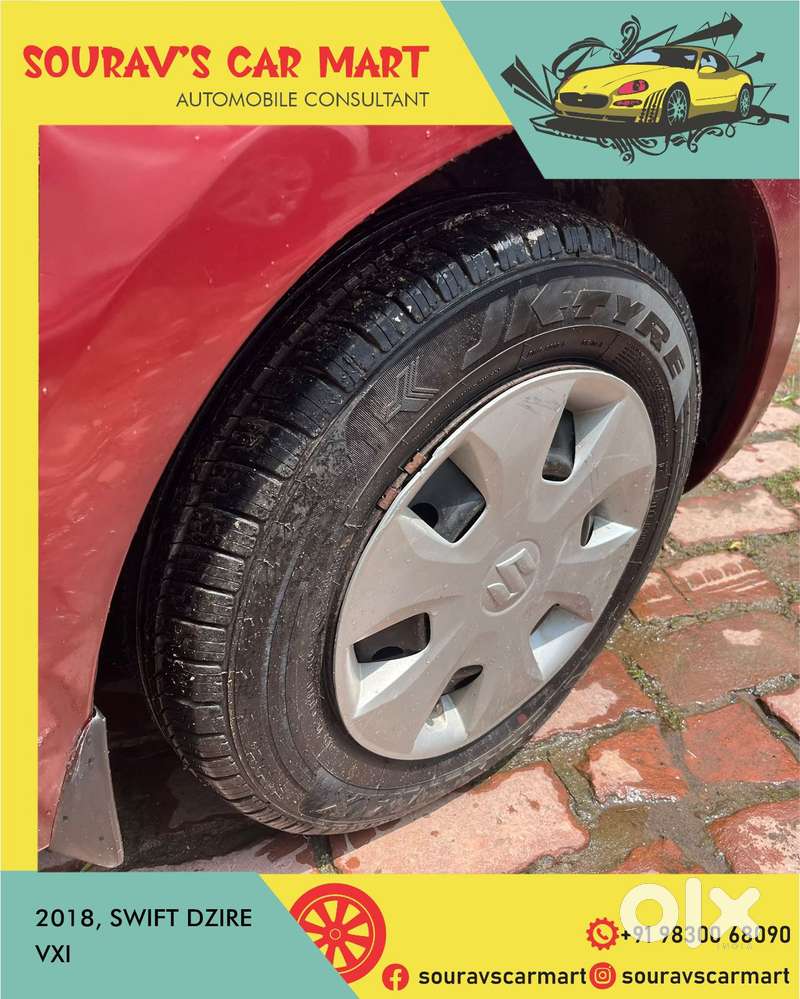 Maruti Suzuki Swift Dzire 1.2 Vxi Bsiv, 2018, Petrol