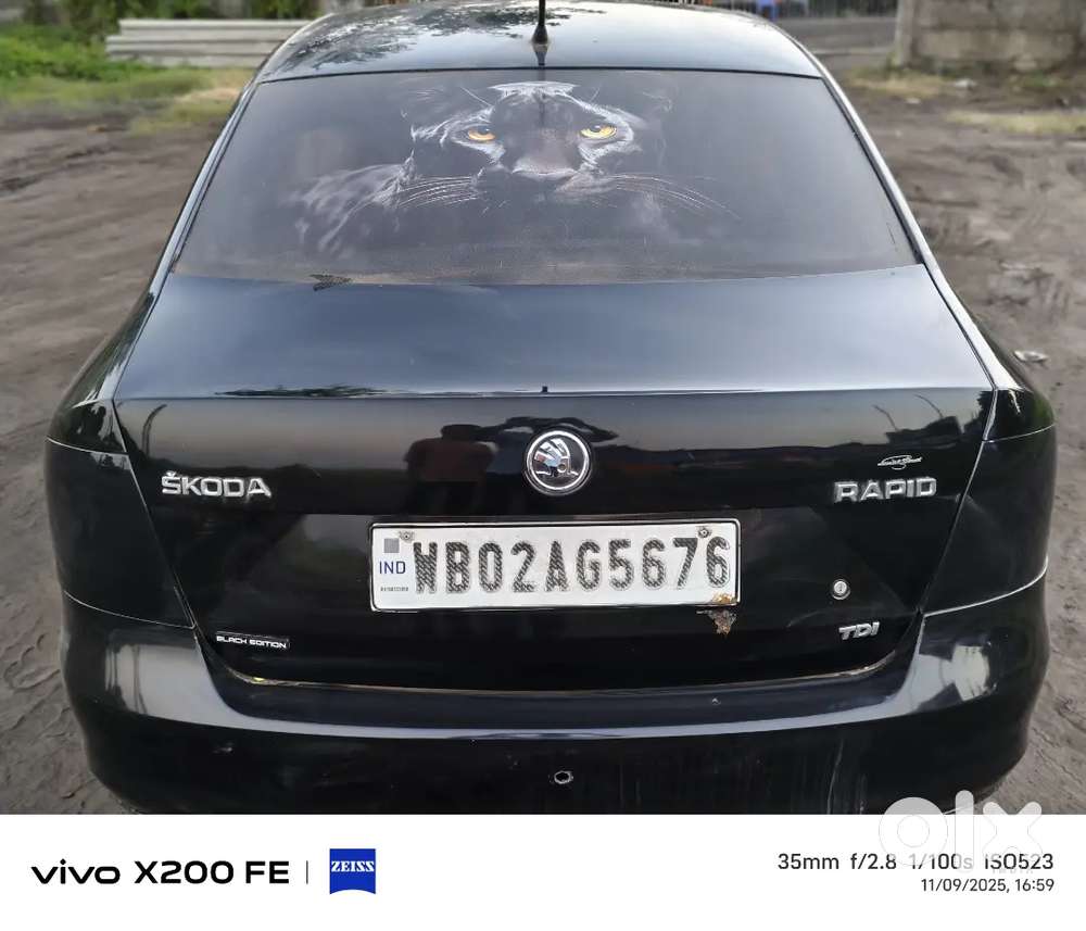 Skoda Rapid 1.6 Ambaint Tdi All Company  Oem Fittings 62000 Clocked