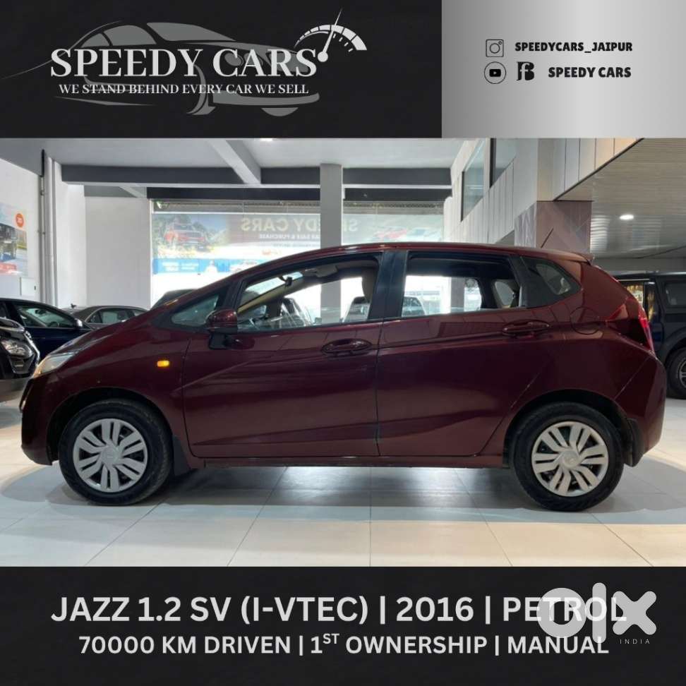 Honda Jazz 1.2 Sv I-vtec At, 2016, Petrol