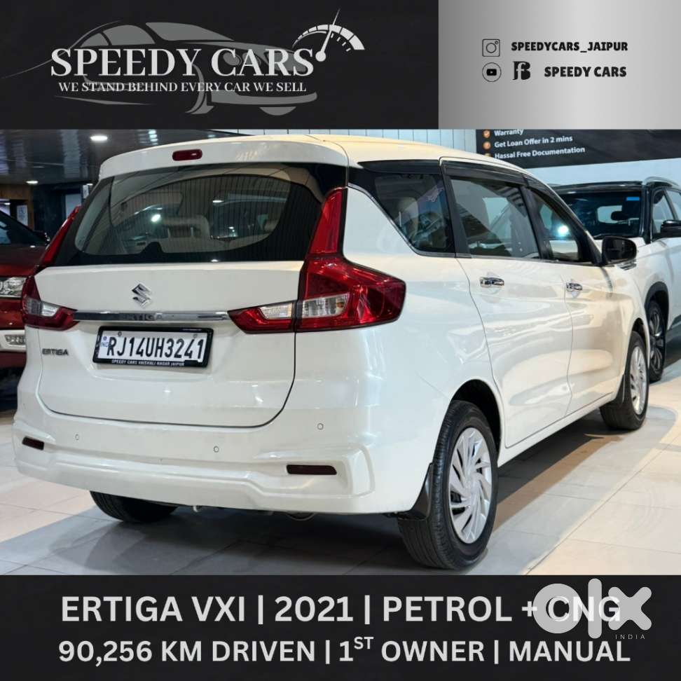 Maruti Suzuki Ertiga Vxi Cng, 2021, Cng & Hybrids