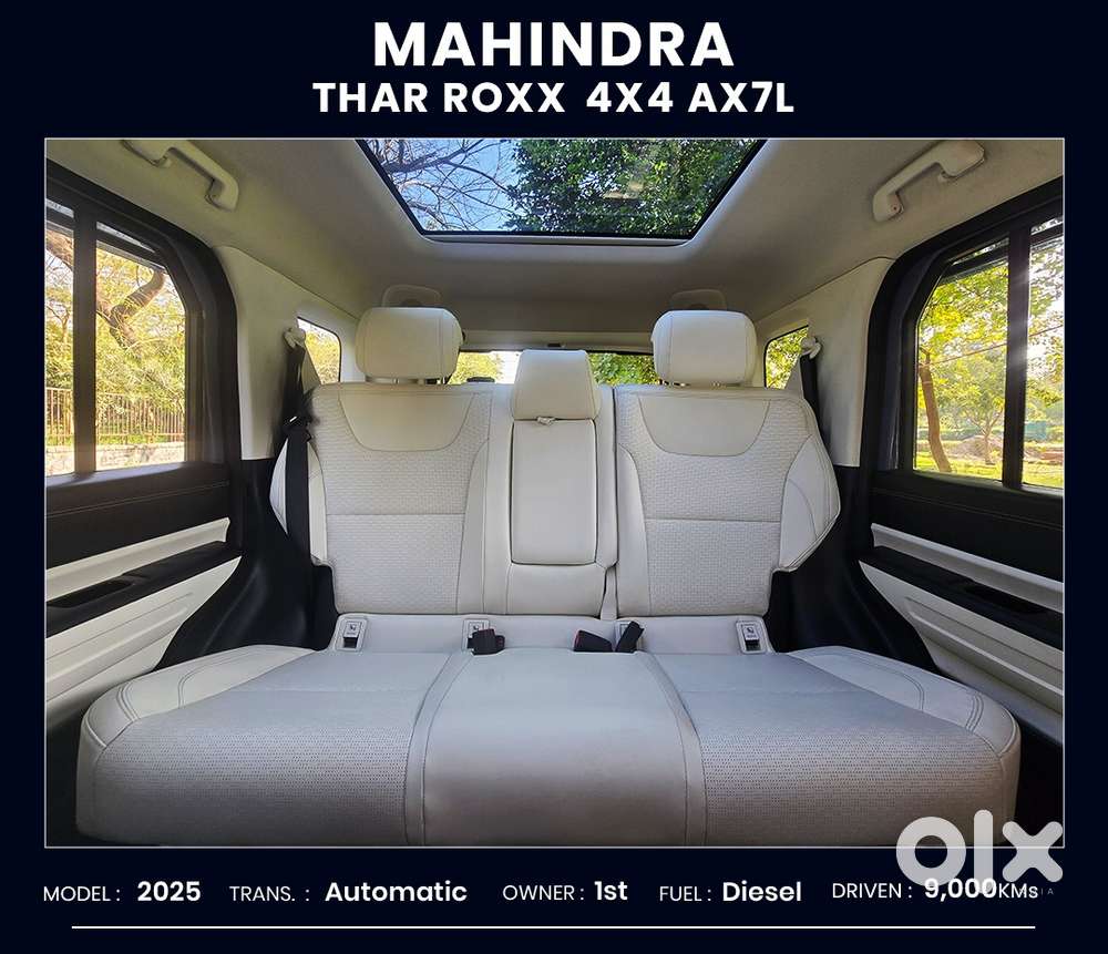 Mahindra Thar Roxx Ax7 L Diesel At 4wd, 2025, Diesel