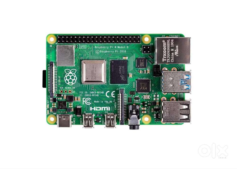 Raspberry Pi 4 Model B 4GB RAM with Quad-Core 64-Bit Processor