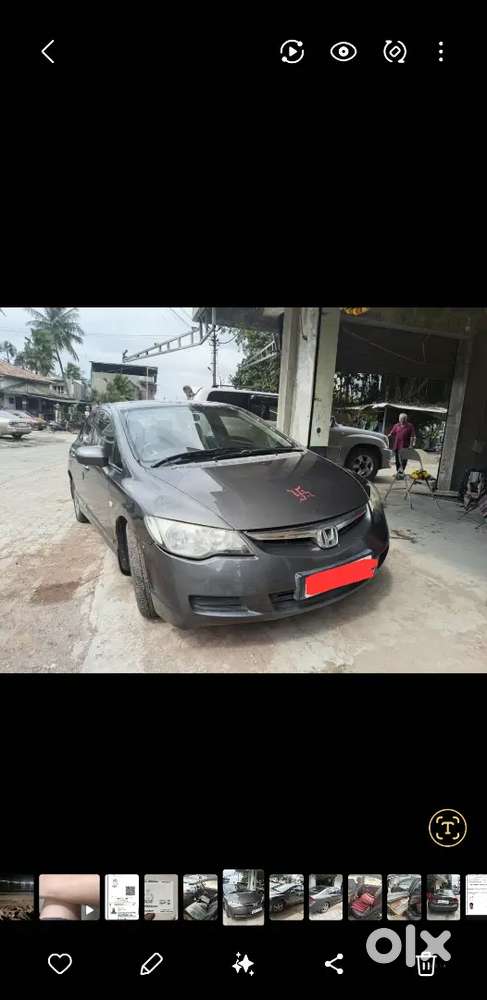 Honda Civic 2007 Model 3rd Owner Petrol Cng