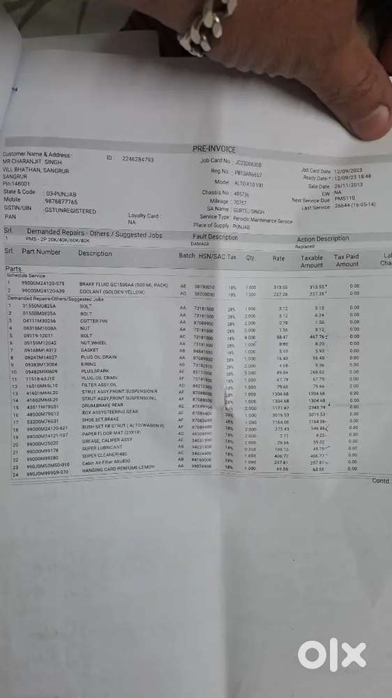 Maruti Alto K10 Vxi Des 2013