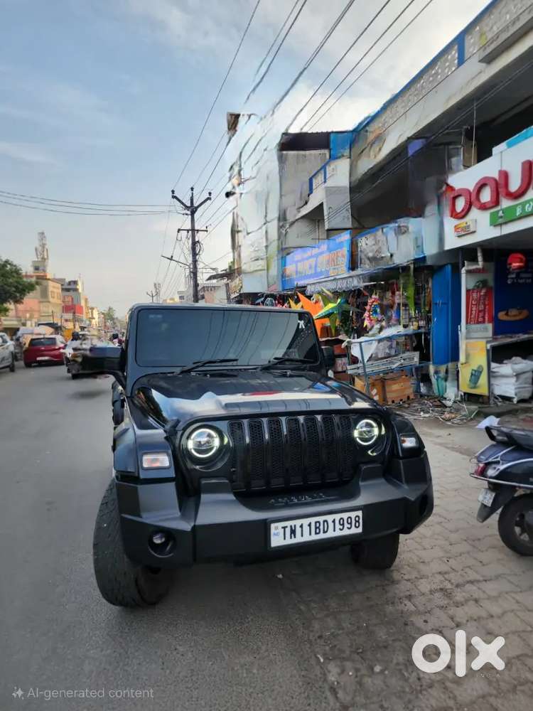 Mahindra Thar (black) 2023
