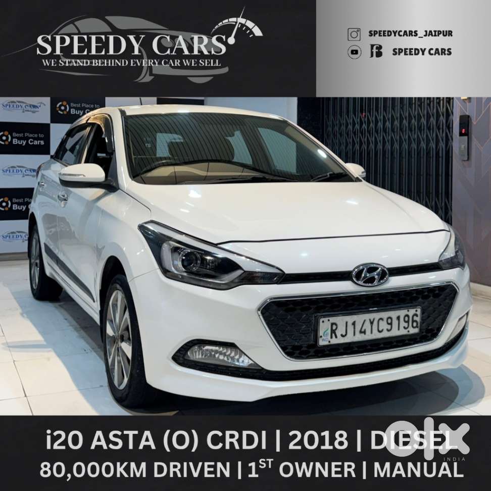 Hyundai I20 Asta (o) 1.4 Crdi (diesel), 2018, Diesel