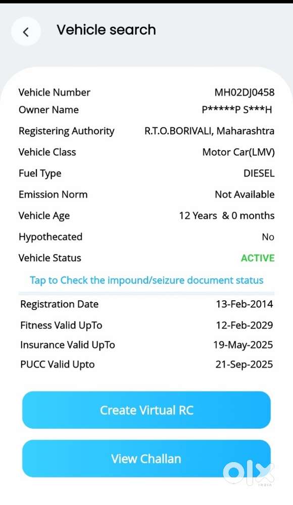Toyota Innova 2.5 Vx 8 Str, 2014, Diesel