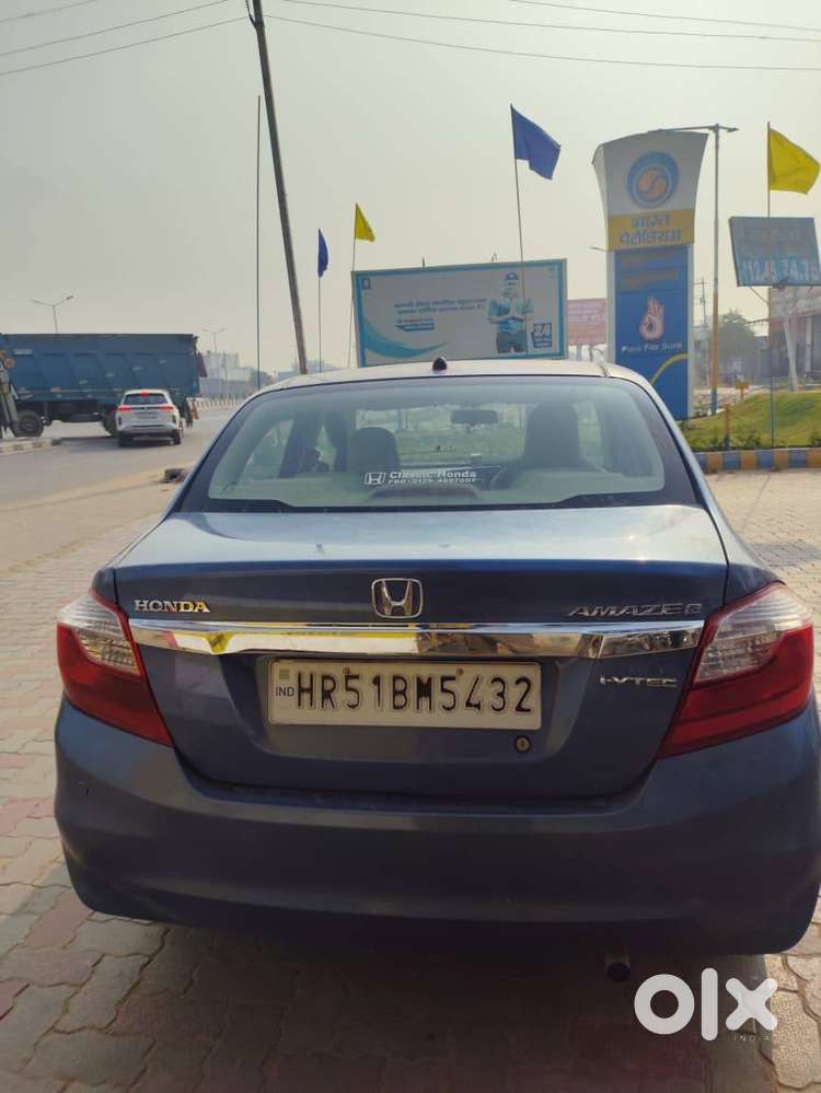 Honda Amaze 2017 Blue Colour