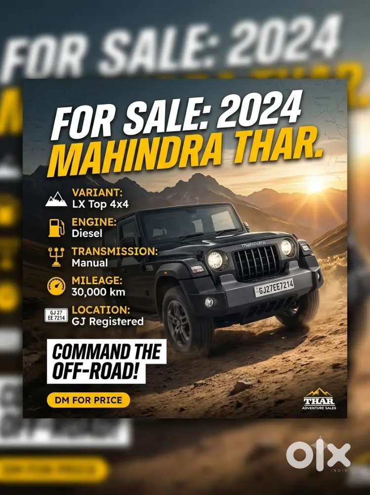Mahindra Thar Lx 2024