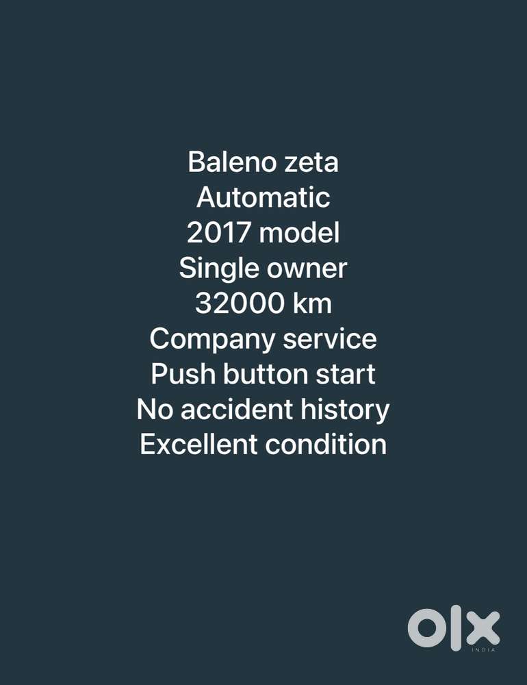 Maruti Suzuki Baleno 2015-2019 1.2 Zeta At, 2017, Petrol