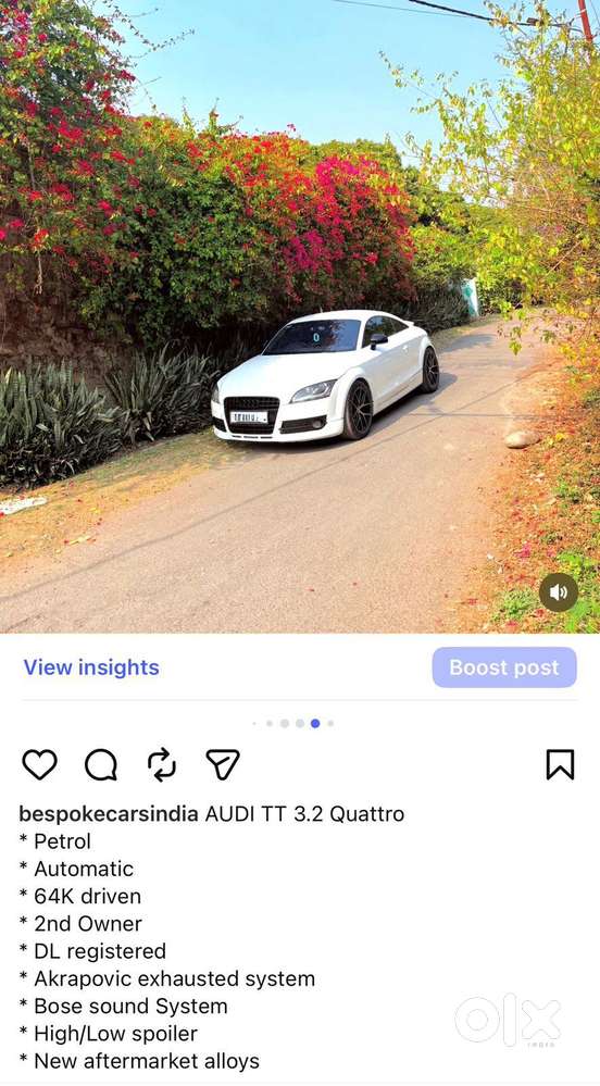 Audi Tt 2006-2014 3.2 Coupe Quattro S Tronic, 2008, Petrol